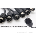 13Pin Midi Din Cable Cable Midi Din personalizado